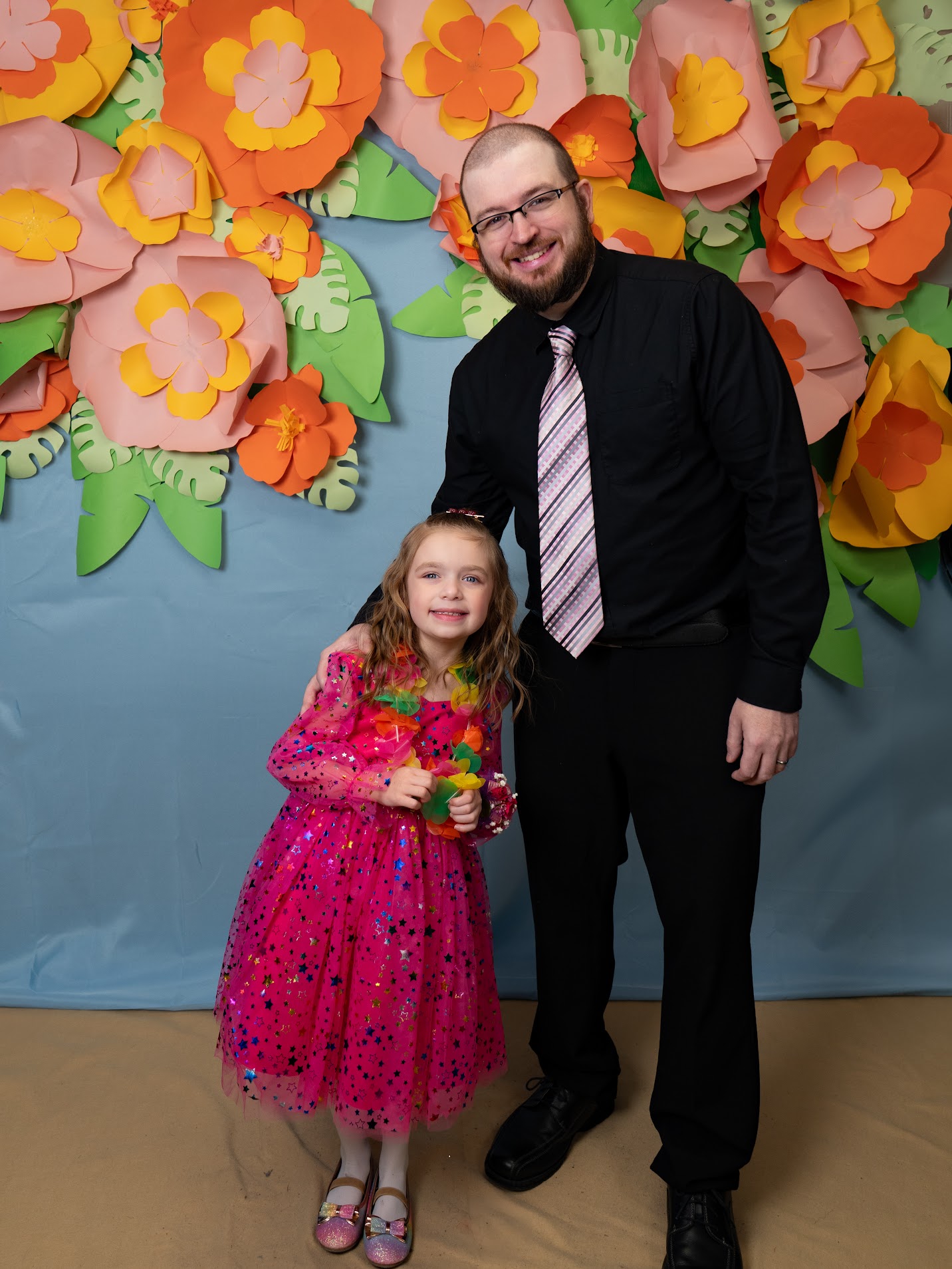 Chris Cosens and his daughter Emily